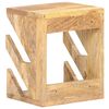 vidaXL Βάση για Skateboard Επιτοίχια 25x20x30 εκ. Μασίφ Ξύλο Μάνγκο