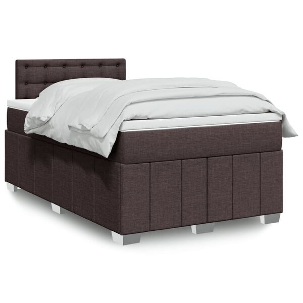 vidaXL &Kappa;&rho;&epsilon;&beta;ά&tau;&iota; Boxspring &mu;&epsilon; &Sigma;&tau;&rho;ώ&mu;&alpha; &Sigma;&kappa;&omicron;ύ&rho;&omicron; &Kappa;&alpha;&phi;έ 120x190 &epsilon;&kappa; &Upsilon;&phi;&alpha;&sigma;&mu;ά&tau;&iota;&nu;&omicron;