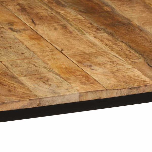 vidaXL Τραπεζαρία 140 x 70 x 75 εκ. από Μασίφ Ακατέργαστο Ξύλο Μάνγκο