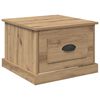 vidaXL &Tau;&rho;&alpha;&pi;&epsilon;&zeta;ά&kappa;&iota; &sigma;&alpha;&lambda;&omicron;&nu;&iota;&omicron;ύ Artisan Oak 50 x 50 x 35 cm