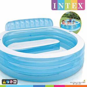 Intex Πισίνα Φουσκωτή Swim Center Family Lounge Pool 57190NP