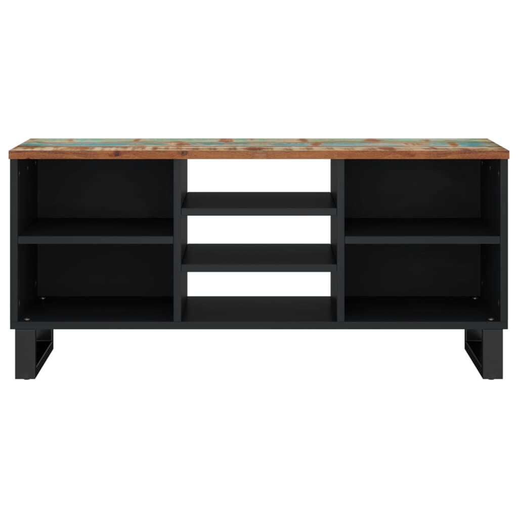 vidaXL Έπιπλο Τηλεόρασης 100x33x46εκ. Μασίφ Ανακυκλ. Ξύλο & Επεξ. Ξύλο