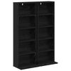 vidaXL &Nu;&tau;&omicron;&upsilon;&lambda;ά&pi;&alpha; CD 2 &tau;&mu;&chi;. &Mu;&alpha;ύ&rho;&eta; &Delta;&rho;&upsilon;&sigmaf; 33 x 23,5 x 97,5 &epsilon;&kappa;.
