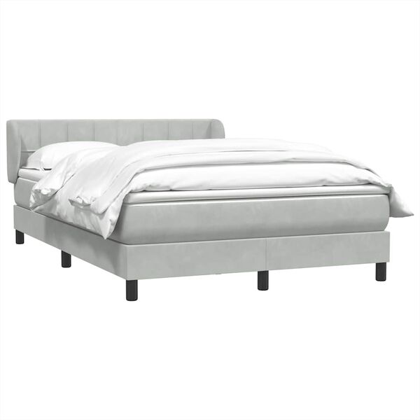 vidaXL &Kappa;&rho;&epsilon;&beta;ά&tau;&iota; Boxspring &mu;&epsilon; &Sigma;&tau;&rho;ώ&mu;&alpha; &Alpha;&nu;&omicron;&iota;&chi;&tau;ό &Gamma;&kappa;&rho;&iota; 160x210 &epsilon;&kappa;. &Beta;&epsilon;&lambda;&omicron;ύ&delta;&iota;&nu;&omicron;