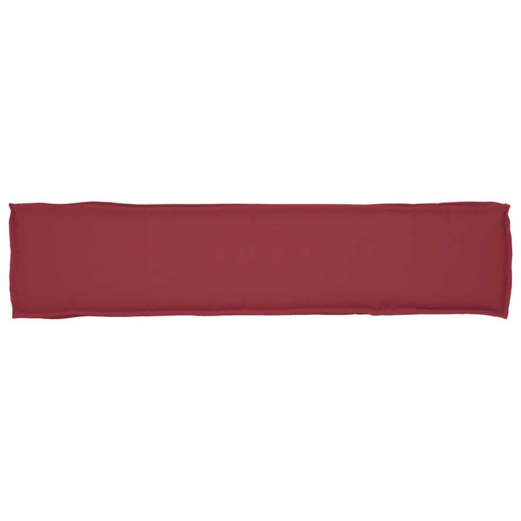 vidaXL Μαξιλάρι Παλέτας για Πάγκο Μπορντό 180x40x8 cm Ύφασμα Oxford