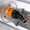 vidaXL Ανέμη Ποτίσματος Τροχήλατη για 80 μ. 1/2" ή 50 μ. 3/4" Ατσάλινη