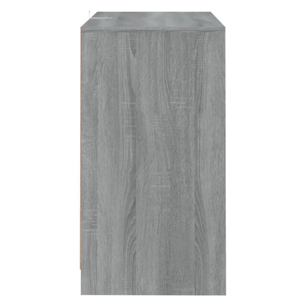 vidaXL Μπουφές Γκρι Sonoma 70x41x75 εκ. από Επεξεργασμένο Ξύλο