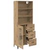 vidaXL Highboard Artisan Oak 69,5 x 34 x 180 &epsilon;&kappa;. &Epsilon;&pi;&epsilon;&xi;&epsilon;&rho;&gamma;&alpha;&sigma;&mu;έ&nu;&omicron; &xi;ύ&lambda;&omicron;