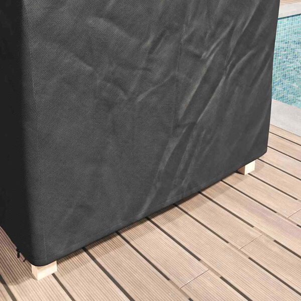 vidaXL Κάλυμμα επίπλων εξωτερικού χώρου 205 x 100 x 70 εκ