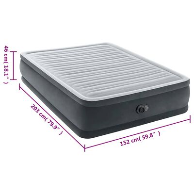 Intex Στρώμα Αέρα Dura-Beam Deluxe Comfort Plush Διπλό 152x203x46 εκ.