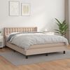 vidaXL &Kappa;&rho;&epsilon;&beta;ά&tau;&iota; Boxspring &mu;&epsilon; &Sigma;&tau;&rho;ώ&mu;&alpha; &Kappa;&alpha;&pi;&omicron;&upsilon;&tau;&sigma;ί&nu;&omicron; 140x200&epsilon;&kappa;.&alpha;&pi;ό &Sigma;&upsilon;&nu;&theta;.&Delta;έ&rho;&mu;&alpha;