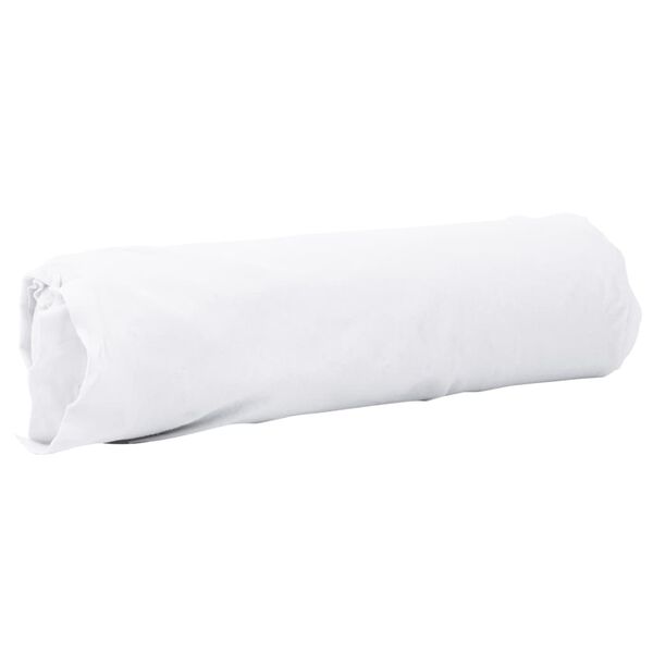 vidaXL Μεμβράνη με Γεωύφασμα Λευκή 1 x 50 μ. Πολυεστερικές Ίνες