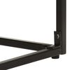 vidaXL Τραπέζι Κονσόλα Μαύρο 110x35x76 εκ. Μασίφ Ξύλο Ακακίας & Μάνγκο