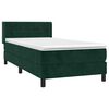 vidaXL &Kappa;&rho;&epsilon;&beta;ά&tau;&iota; Boxspring &mu;&epsilon; &Sigma;&tau;&rho;ώ&mu;&alpha; &Sigma;&kappa;&omicron;ύ&rho;&omicron; &Pi;&rho;ά&sigma;&iota;&nu;&omicron; 90x200 &epsilon;&kappa;. &Beta;&epsilon;&lambda;&omicron;ύ&delta;&iota;&nu;&omicron;
