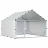 vidaXL &Kappa;&omicron;&tau;έ&tau;&sigma;&iota; &mu;&epsilon; &Omicron;&rho;&omicron;&phi;ή &Alpha;&sigma;&eta;&mu;ί 200 x 200 x 150 cm &Gamma;&alpha;&lambda;&beta;&alpha;&nu;&iota;&sigma;&mu;έ&nu;&omicron;&sigmaf; &Chi;ά&lambda;&upsilon;&beta;&alpha;&sigmaf;