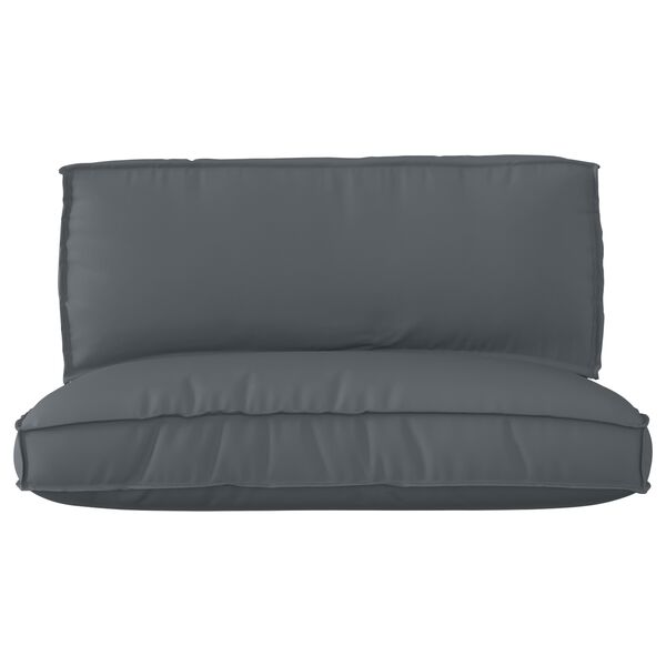 vidaXL Σετ Μαξιλαριών Πάγου 2 pcs Ανθρακί 120 x 80 x 12 cm