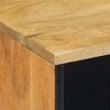 vidaXL Sideboard &kappa;&alpha;&phi;έ 80x33x75 cm &mu;&alpha;&sigma;ί&phi; &xi;ύ&lambda;&omicron; Mango