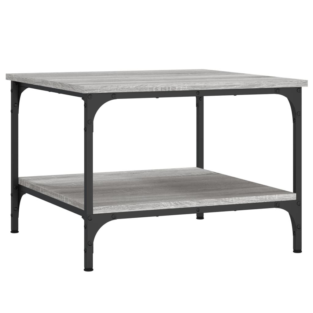 vidaXL Τραπεζάκι Σαλονιού Γκρι Sonoma 55x55x40 εκ. Επεξεργασμένο Ξύλο