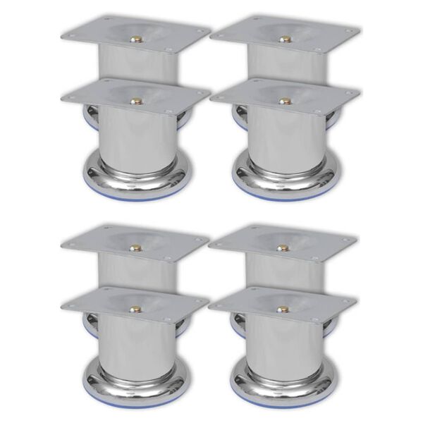 vidaXL &Pi;ό&delta;&iota;&alpha; &Kappa;&alpha;&nu;&alpha;&pi;έ &Sigma;&tau;&rho;&omicron;&gamma;&gamma;&upsilon;&lambda;ά 8 &tau;&epsilon;&mu;. &Chi;&rho;ώ&mu;&alpha; &Chi;&rho;ώ&mu;&iota;&omicron; 60 &chi;&iota;&lambda;.