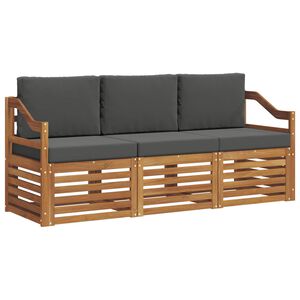 vidaXL &Sigma;&epsilon;&tau; &Kappa;&alpha;&nu;&alpha;&pi;έ 3 pcs &Phi;&upsilon;&sigma;&iota;&kappa;ό &kappa;&alpha;&iota; &Alpha;&nu;&theta;&rho;&alpha;&kappa;ί &Sigma;&tau;&epsilon;&rho;&epsilon;ό &Xi;ύ&lambda;&omicron; &Alpha;&kappa;&alpha;&kappa;ί&alpha;&sigmaf;