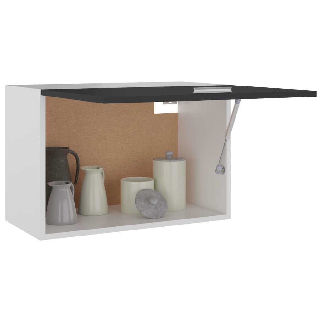 vidaXL Ντουλάπι Κρεμαστό Lyon Γκρι 60x31x40 εκ. από Επεξ. Ξύλο