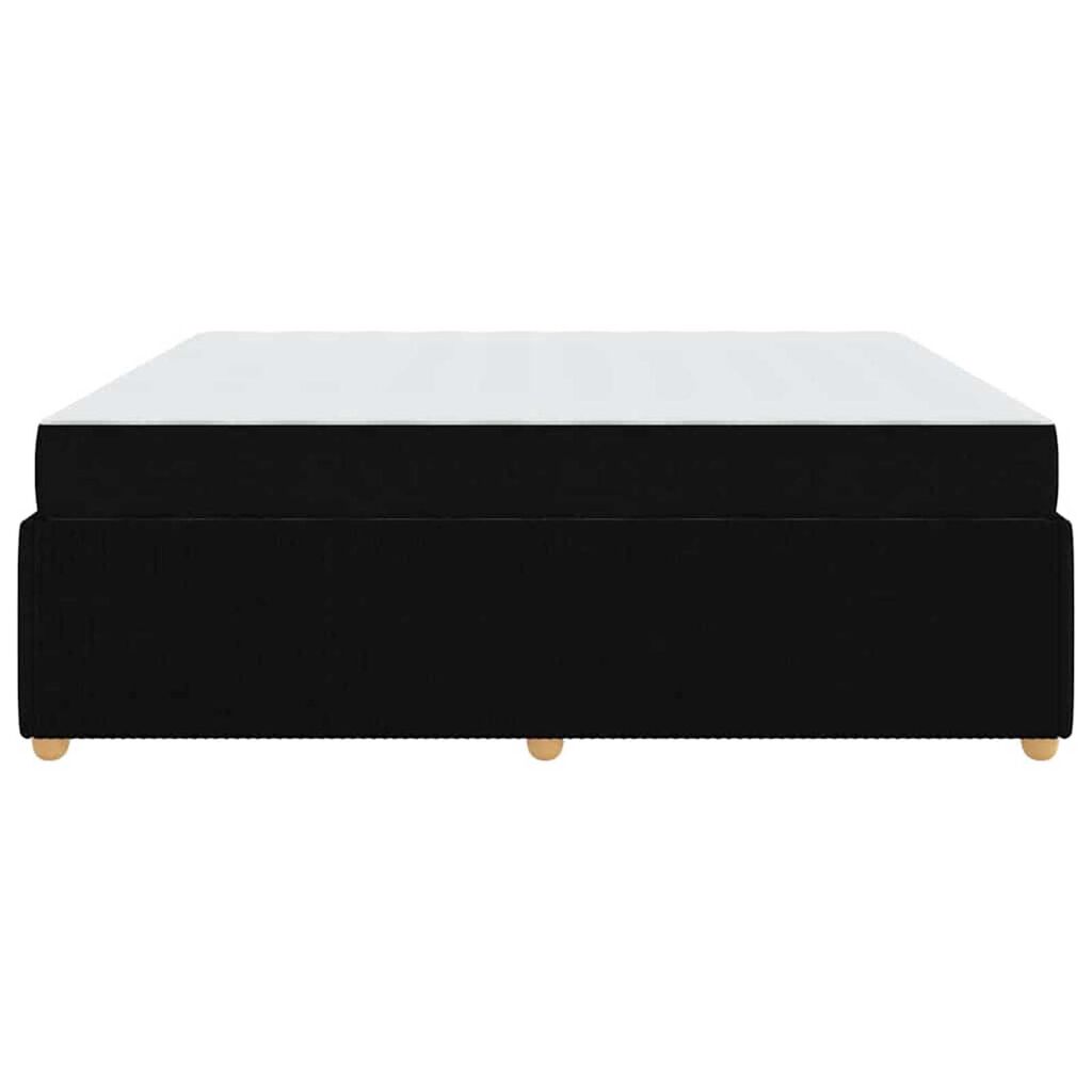 vidaXL Σκελετός Κρεβατιού Άλλο Μαύρο 180 x 200 cm ύφασμα