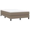 vidaXL &Kappa;&rho;&epsilon;&beta;ά&tau;&iota; Boxspring &mu;&epsilon; &Sigma;&tau;&rho;ώ&mu;&alpha; Taupe 120x200 &epsilon;&kappa;. &Upsilon;&phi;&alpha;&sigma;&mu;ά&tau;&iota;&nu;&omicron;