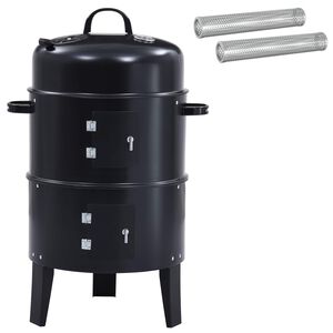 vidaXL &Epsilon;&xi;&omega;&tau;&epsilon;&rho;&iota;&kappa;ή &psi;&eta;&sigma;&tau;&alpha;&rho;&iota;ά &Oslash; 40 x 80 cm &Alpha;&tau;&sigma;ά&lambda;&iota; &Mu;&alpha;ύ&rho;&omicron;
