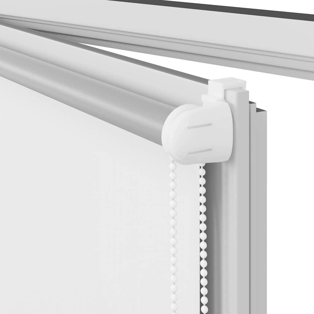 vidaXL Ρολέρ Μπλακάουτ Λευκό 45x230 εκ. Πλάτος υφάσματος 40,7 εκ.