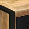 vidaXL Κομοδίνο 40x35x40 cm Στερεό ακατέργαστο ξύλο Mango