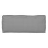 vidaXL Σετ Μαξιλαριών Πάγου 2 pcs Γκρι 100 x 40 x 8 εκ Ύφασμα Oxford
