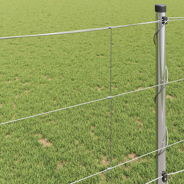 vidaXL &Pi;&epsilon;&rho;ί&phi;&rho;&alpha;&xi;&eta; &alpha;&gamma;&rho;&omicron;ύ &Alpha;&sigma;&eta;&mu;ί 25 x 1 m &Gamma;&alpha;&lambda;&beta;&alpha;&nu;&iota;&sigma;&mu;έ&nu;&omicron;&sigmaf; &chi;ά&lambda;&upsilon;&beta;&alpha;&sigmaf;