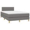 vidaXL &Kappa;&rho;&epsilon;&beta;ά&tau;&iota; Boxspring &mu;&epsilon; &Sigma;&tau;&rho;ώ&mu;&alpha; &Sigma;&kappa;&omicron;ύ&rho;&omicron; &Gamma;&kappa;&rho;&iota; 120x190 &epsilon;&kappa; &Upsilon;&phi;&alpha;&sigma;&mu;ά&tau;&iota;&nu;&omicron;