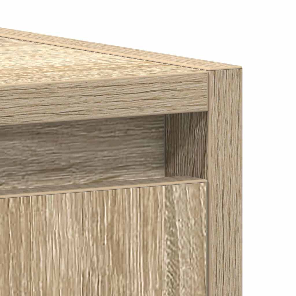 vidaXL Ντουλάπι Νιπτήρα Sonoma Δρυς 60 x 33 x 61 εκ. από Επεξ. Ξύλο