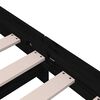 vidaXL Κρεβάτι Στοιβαζόμενο Μαύρο 75x190 εκ. από Μασίφ Ξύλο Πεύκου