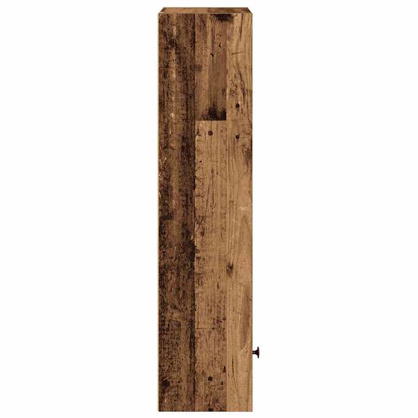 vidaXL Βιβλιοθήκη Όψη Παλαιού Ξύλου 31x24x102 εκ. Επεξεργασμένο Ξύλο