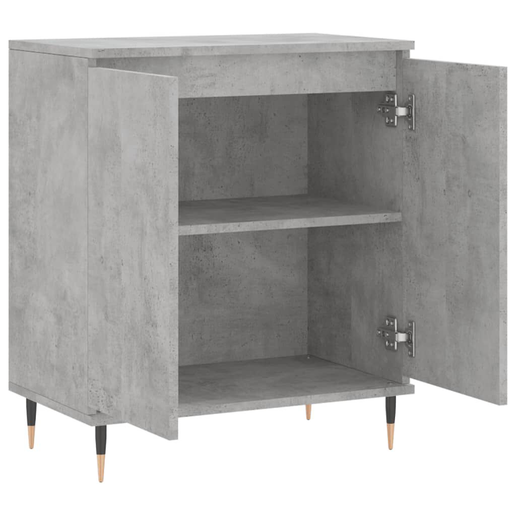 vidaXL Ντουλάπι Γκρι Σκυροδέματος 60x35x70 εκ. Επεξεργασμένο Ξύλο