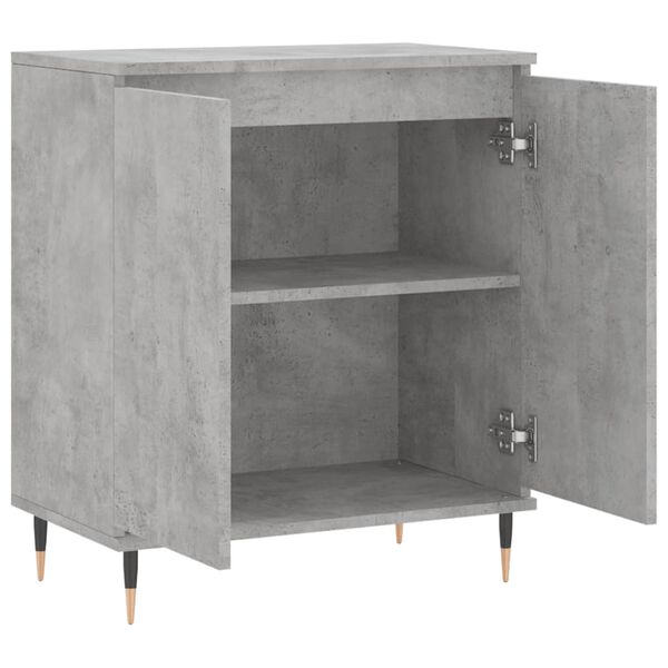 vidaXL Ντουλάπι Γκρι Σκυροδέματος 60x35x70 εκ. Επεξεργασμένο Ξύλο