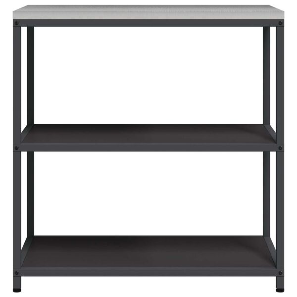 vidaXL Ράφι Αποθήκευσης Κουζίνας με ράφι Σκ rusty 60 x 50 x 92 εκ.