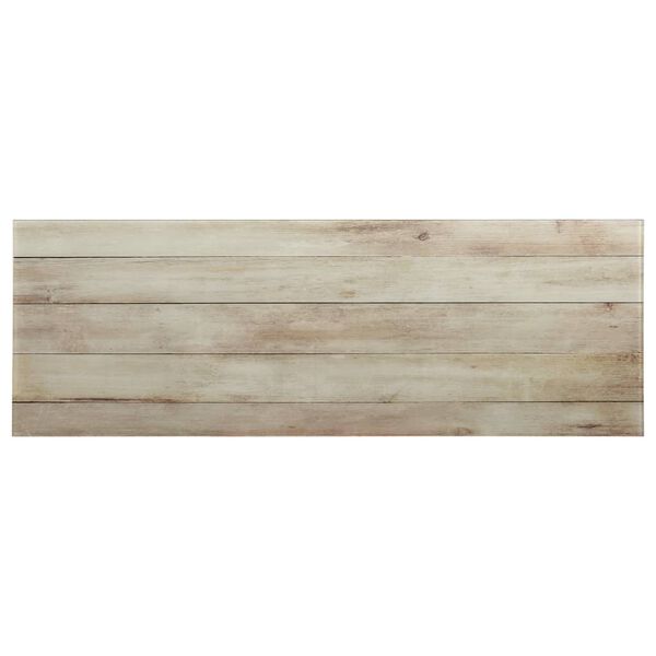 vidaXL Πίνακας Επιτοίχιος Μαγνητικός 60 x 20 εκ. Γυάλινος