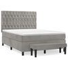 vidaXL &Kappa;&rho;&epsilon;&beta;ά&tau;&iota; Boxspring &mu;&epsilon; &Sigma;&tau;&rho;ώ&mu;&alpha; &Alpha;&nu;&omicron;&iota;&chi;&tau;ό &Gamma;&kappa;&rho;&iota; 140x190 &epsilon;&kappa;. &Beta;&epsilon;&lambda;&omicron;ύ&delta;&iota;&nu;&omicron;