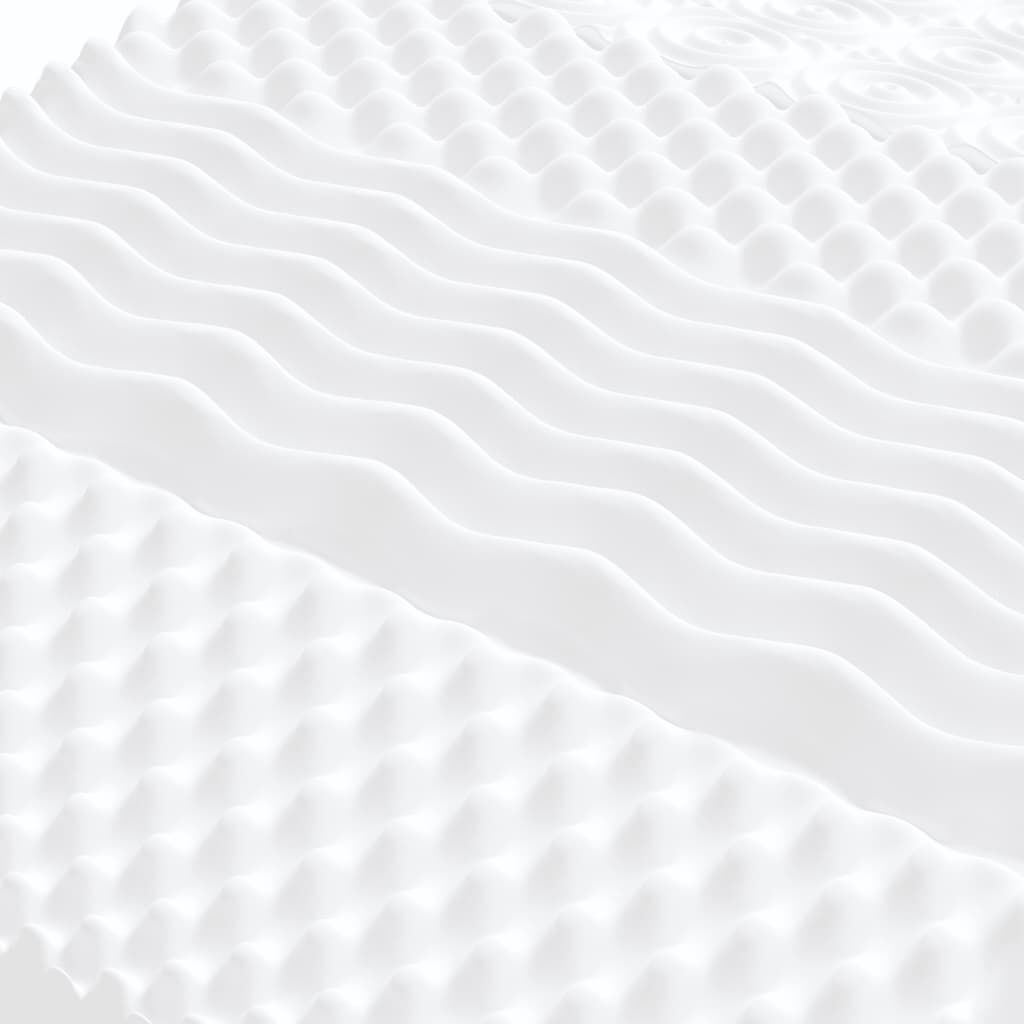 vidaXL Καναπές Κρεβάτι Συρόμενος Σκούρο γκρι 90x190 εκ Ύφασμα Στρώματα
