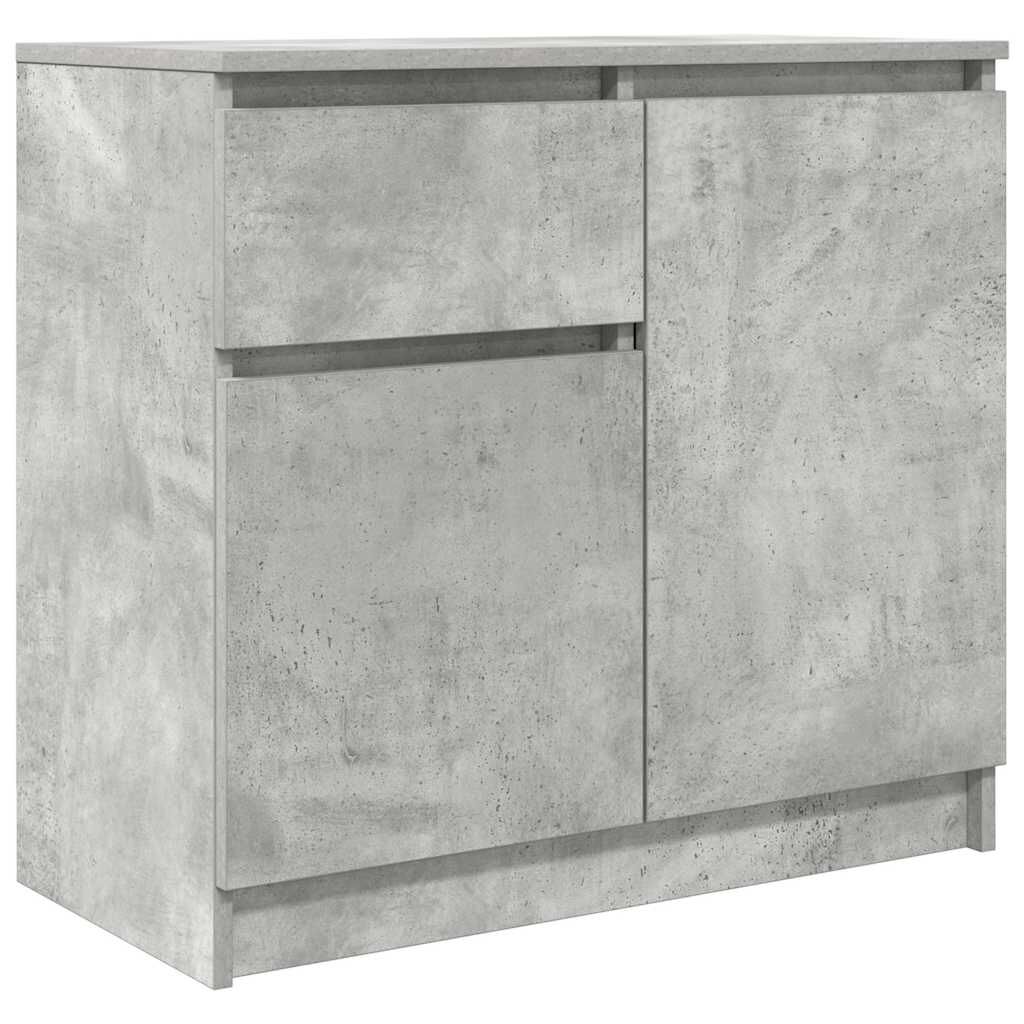 vidaXL Συρταριέρα με Συρτάρια Γκρι Σκυρ. 71x35x65 εκ. από Επεξ. Ξύλο