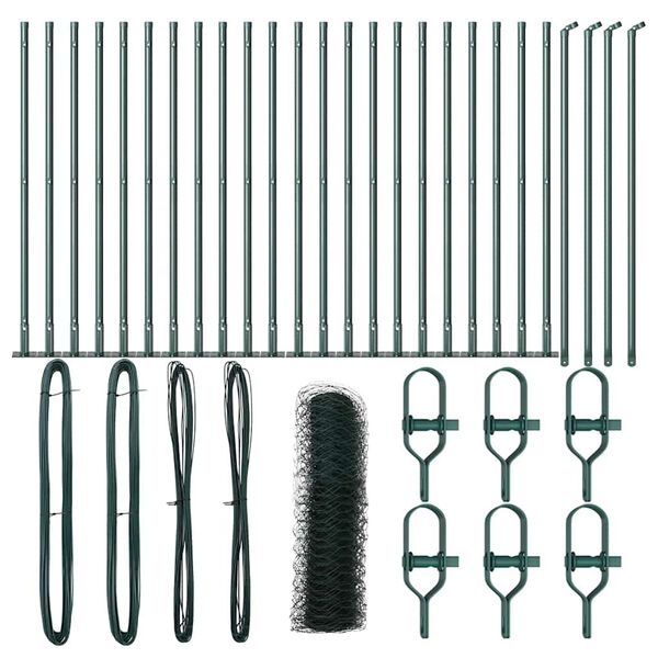 vidaXL &Sigma;&tau;ύ&lambda;&omicron;&sigmaf; &Pi;&epsilon;&rho;&iota;&phi;&rho;ά&xi;&epsilon;&omega;&nu; &Pi;&rho;ά&sigma;&iota;&nu;&omicron; 50 x 0,5 m (36 mm &pi;&lambda;έ&gamma;&mu;&alpha;)