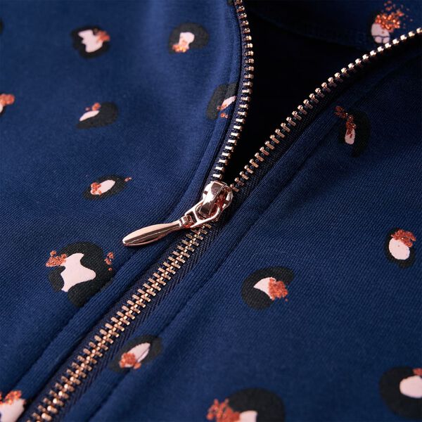 Φούτερ Παιδικό με Κουκούλα Σκούρο Μπλε 92