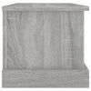 vidaXL Κουτί Αποθήκευσης Γκρι sonoma 50x30x28 εκ. Επεξεργασμένο Ξύλο