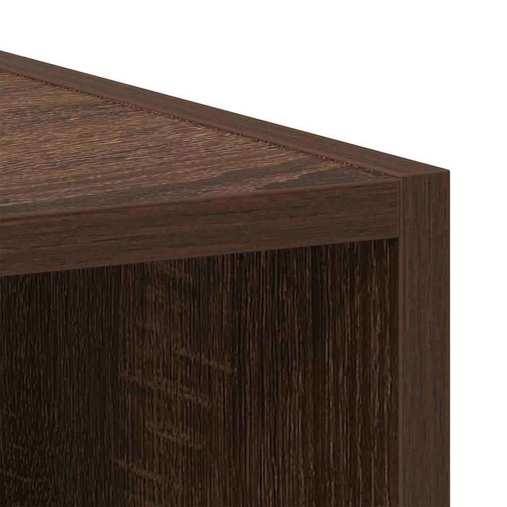 vidaXL κρεμαστό ντουλάπι Riga καφέ δρυς 30x29,5x60 cm Ξύλινη κατασκευή