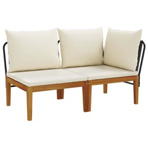 vidaXL 2 &tau;&mu;&chi;. &Sigma;&epsilon;&tau; Lounge &Kappa;ή&pi;&omicron;&upsilon; &mu;&epsilon; &Mu;&alpha;&xi;&iota;&lambda;ά&rho;&iota;&alpha; &Phi;&upsilon;&sigma;&iota;&kappa;ό