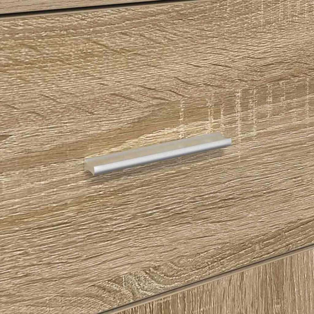 vidaXL Πλαϊνό γραφείο Sonoma Δρυς 38 x 34,5 x 75 εκ Επεξεργασμένο ξύλο