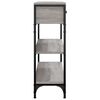 vidaXL Τραπέζι Κονσόλα Γκρι Sonoma 72,5x25x75 εκ. Επεξεργασμένο Ξύλο